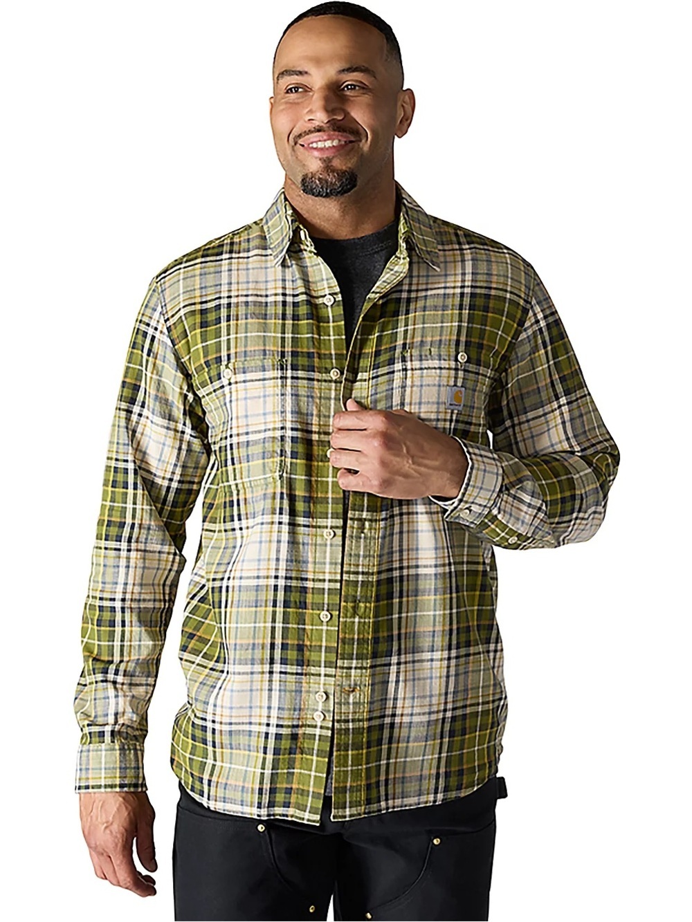 Carhartt | Rugged Flex Lightweight Flannel L/S Shirt | Relaxed Fit | Large